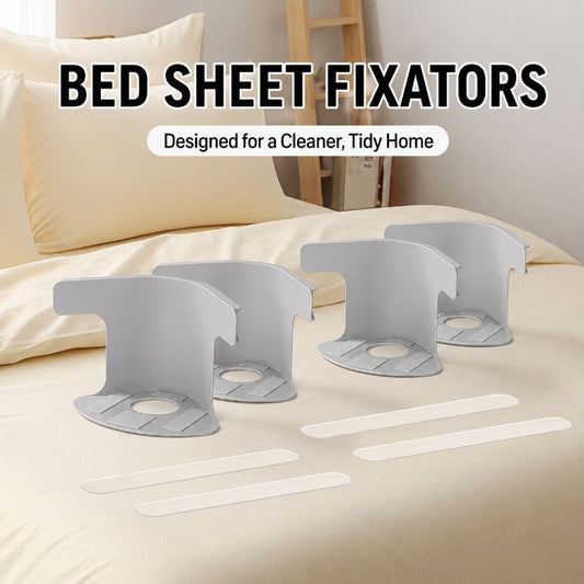 🛏️ Fixe-Draps Invisible – Gardez Votre Literie Lisse et Bien en Place