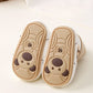 🐻🧦 Chaussures Chaussettes Bébé Doublées – 0-12 Mois