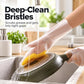 🫧 Gants de Vaisselle en Silicone avec Brosse – Gants de Nettoyage Multi-usages Imperméables ❄️