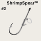 Live Fish Hook on Shrimp Back