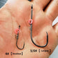 Live Fish Hook on Shrimp Back