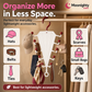 🔥Organisateur de cintres multifonction en forme de V, double face👚