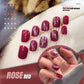 Patchs pour ongles œil de chat mystérieux avec gomme gélifiée (24 pièces)