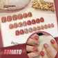Patchs pour ongles œil de chat mystérieux avec gomme gélifiée (24 pièces)