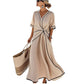 Robe rayée pour femme