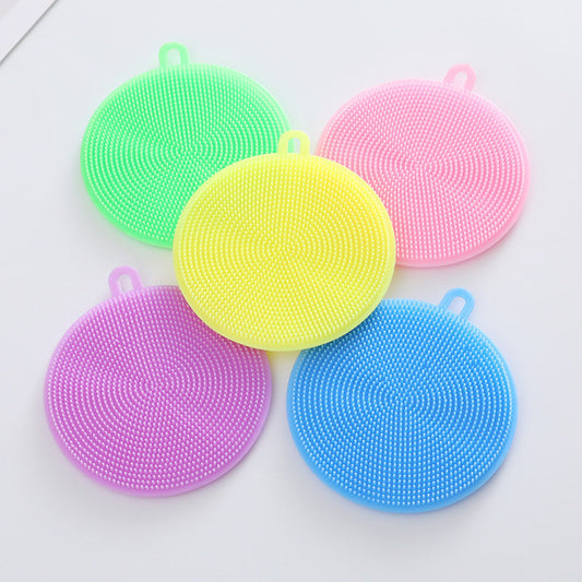 🧽 Éponge à vaisselle en silicone double face pour le nettoyage de la cuisine ✨