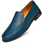 Mocassins italiens pour hommes en cuir véritable