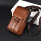 👝 Sacoche de Ceinture en Cuir Véritable pour Homme