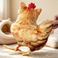 🐱🐔 Coussin Chat Poulet Amusant – Décoration Originale 2026 ✨