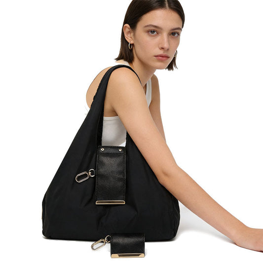 👜🔑 Sac XL pliable – S'accroche à votre porte-clés