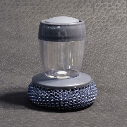 🧼✨ Brosse à vaisselle à pression avec distributeur de liquide vaisselle