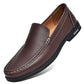 Mocassins italiens pour hommes en cuir véritable