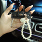💕 Mini étui pour clés de voiture – Porte-clés élégant à tenir en main pour femme
