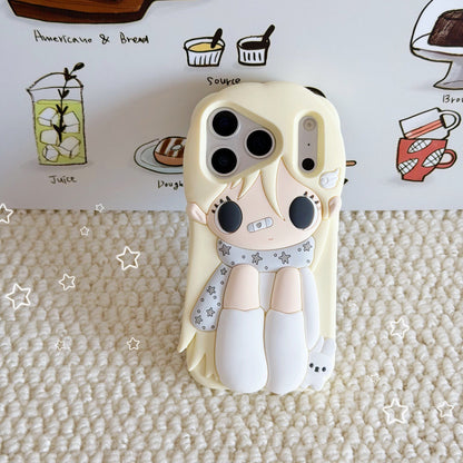 ✨Coque iPhone Fille Ailes d'Ange Dessin Animé | Coque de Protection Mignonne Antichoc