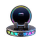🚗 Support Téléphone Voiture avec Recharge Sans Fil et LED RGB