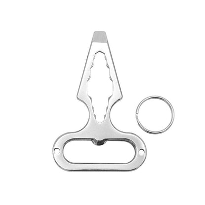 🔧🏕️ Multitool EDC en Acier Inoxydable – Outil Outdoor Compact