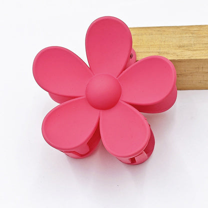 🌸Pince à cheveux à motif floral mat, nouveau modèle 2026