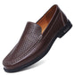 Mocassins italiens pour hommes en cuir véritable