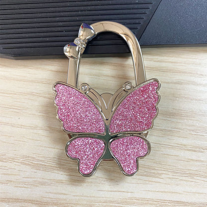 Crochet sac papillon support sac pliable pour bord de table 🦋
