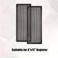 🧲✨ Filtre magnétique pour grille d’aération – Anti-poussière et anti-insectes