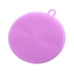 🧽 Double-Sided Silicone Dish Scrubber for Kitchen Cleaning ✨