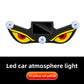 😈 Lumière LED yeux de démon pour voiture Décoration solaire auto 2026 🚗