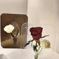 Vase cadre photo acrylique 2026 transparent déco table fleurs hydroponie salon