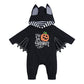 🎃🦇 Grenouillère Chauve-Souris Bébé avec Capuche