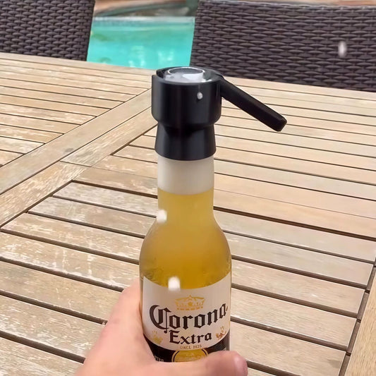 🍺 Décapsuleur amusant : ouvrez votre bière avec un « pop » surprise !