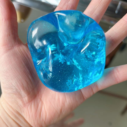 💙 Glaçon anti-stress en forme de glaçon