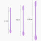 🧴✨ Spatule Cosmétique Double Embout – Mini Cuillère et Raclette en Silicone