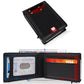 💳📍 Portefeuille RFID – Porte-Cartes AirTag Intelligent en Similicuir