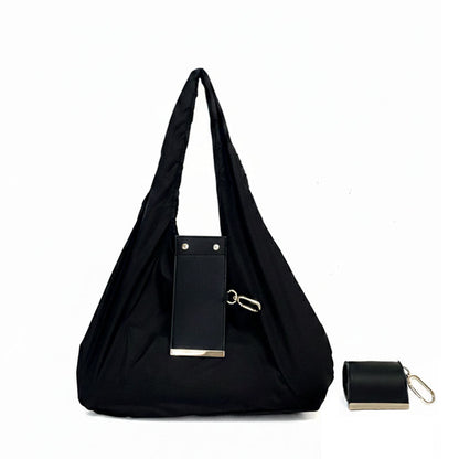👜🔑 Sac XL pliable – S'accroche à votre porte-clés