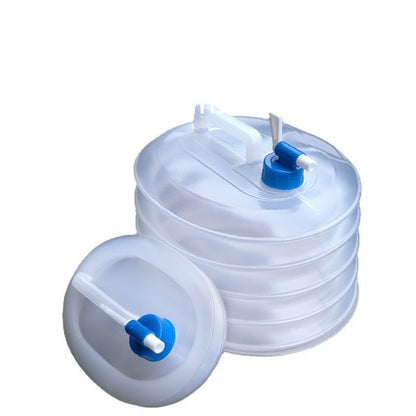 Bidon d'eau pliable avec robinet – gain de place et étanche