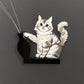 🐱 Petit aimant pour bouteille avec motif de moustaches de chat – Gardez vos précieux souvenirs de chat pour toujours ❤️