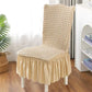 🪑✨ Housse de Chaise Extensible en Gaze – Protection Intégrale