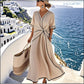 Robe rayée pour femme