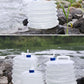 Bidon d'eau pliable avec robinet – gain de place et étanche