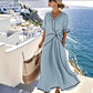Robe rayée pour femme