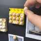 🥚 Petits aimants œufs pour réfrigérateur pour photos et notes