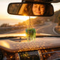 🚗✨ Pendentif pour rétroviseur de voiture – Perles de cristal scintillantes