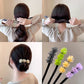 Pince à chignon fleurs clip rotatif coiffures faciles 2026