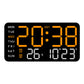 ⏰ Multifunktionale dekorative LED-Digitalwanduhr