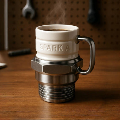 🔥2025 Nouvelle tasse créative Spark Plug – Un cadeau original pour vos amis🎁