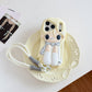 ✨Coque iPhone Fille Ailes d'Ange Dessin Animé | Coque de Protection Mignonne Antichoc