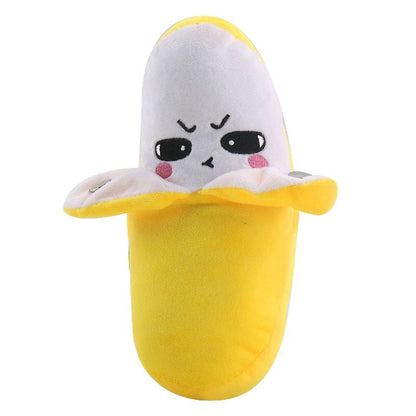 🍌🍓🥕 Peluche Musicale Interactive – Jouet en Forme de Fruits