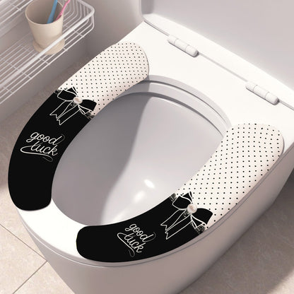 Abattant WC électrostatique – Sans colle, chaud en hiver, idéal toute l’année