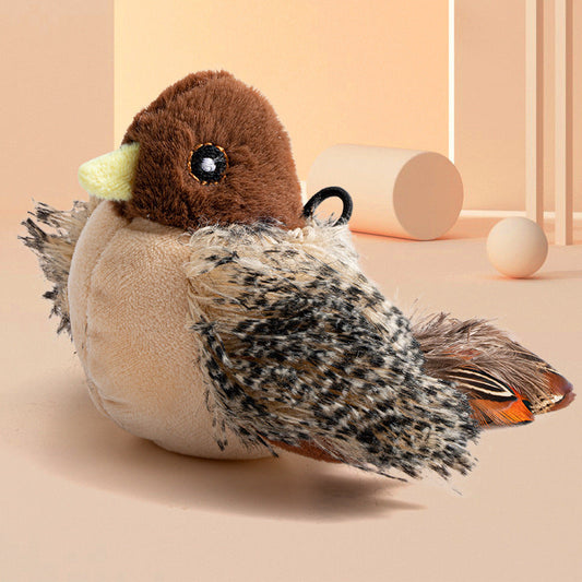 🐦✨ Oiseau Battant des Ailes – Jouet Interactif pour Chat