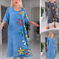 Robe à imprimé floral pour femme