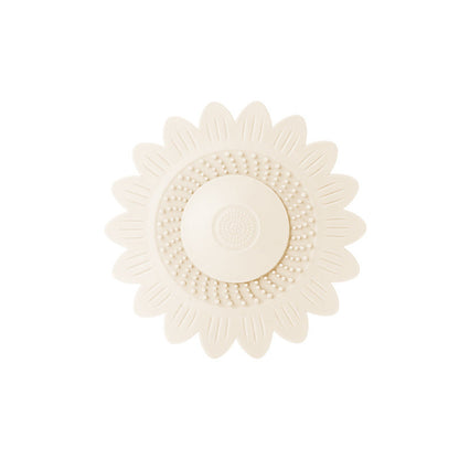 🌻 Filtre d’évacuation en silicone contre les bouchons et les mauvaises odeurs
